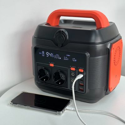 600W/576wh Φορητή ηλιακή γεννήτρια Πολυδιάστατη και εύκολη για εξωτερική ενέργεια έκτακτης ανάγκης