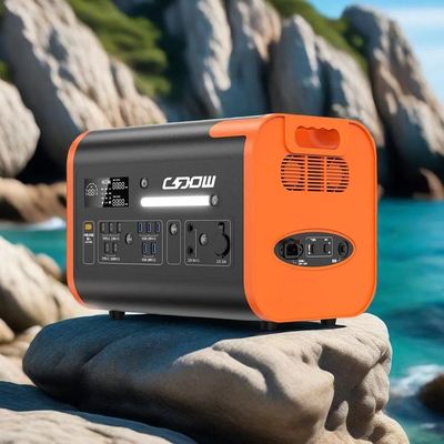 Συστήματα αποθήκευσης ενέργειας 2200W Μεταφορτωτής ηλιακός γεννήτης με αδιάλειπτη παροχή ενέργειας
