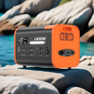 800W Max Ηλιακή φόρτιση Οχήμα-Εγκαταστημένο εξωτερικό φορητό σταθμό ηλεκτρικής ενέργειας για όλες τις συσκευές