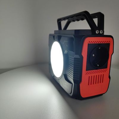Φως LED και λειτουργία Sos 200W φορητό σταθμό ηλεκτρικής ενέργειας για αποθήκευση ενέργειας έκτακτης ανάγκης