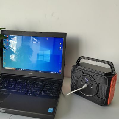 Μίνι φορητό σταθμό ηλεκτρικής ενέργειας 200W καυτό πορτοκαλί με μαύρο 110/220V-50Hz/60Hz S2X-173