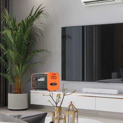 Ηλιακός πίνακας All-in-One Κέντρο ενέργειας έκτακτης ανάγκης 2200W/2400W Μεγάλη χωρητικότητα για εξωτερικούς χώρους