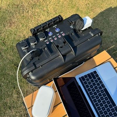 600W 2000W 3000W Επείγουσα ενέργεια Φορητό ηλιακό σταθμό για και ζωντανή μετάδοση