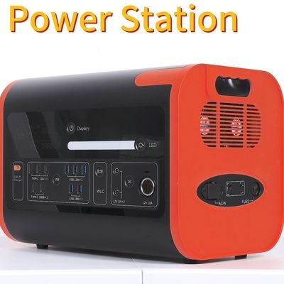 Αφαίρεση μπαταρίας Όχι 2200W2048wh Ηλιακή φόρτιση Εξωτερική δραστηριότητα Κινητό σταθμό ηλεκτρικής ενέργειας