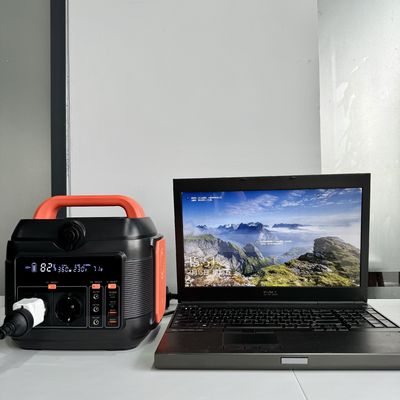 200W300W600W φορητό σταθμό ηλεκτρικής ενέργειας υγρόχρυσταλλο οθόνη και προσαρμόσιμο χρώμα