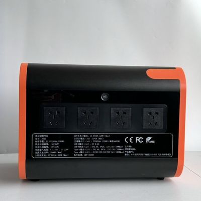 Μεγάλη ισχύς 2200W φορητό ηλιακό κατασκηνωτικό σταθμό έκτακτης ανάγκης με όλες τις πρίζες AC