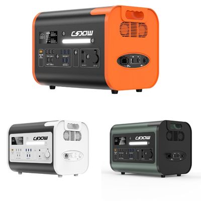 Πιστοποιημένο από το CE Un38.3 MSDS 1000W 2000W 2200W φορητό σταθμό ηλεκτροπαραγωγής για εσωτερικούς και εξωτερικούς χώρους