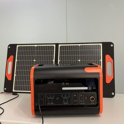 1000W κινητή ενέργεια 110V 220V ηλιακή γεννήτρια 2200W εξωτερικό εσωτερικό φορητό σταθμό ηλεκτρικής ενέργειας