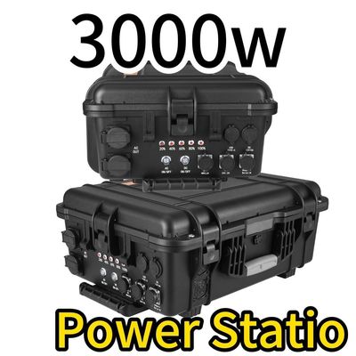 Δύναμη εξόδου 100-120V-3000W50Hz/60Hz Προσαρμόσιμο 3000wh 62.5ah Ζεστό φορητό σταθμό ηλεκτρικής ενέργειας