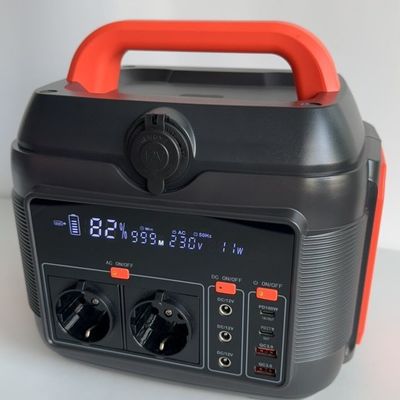 600W ηλεκτρική ενέργεια από μπαταρία λιθίου για την αγορά Aii USB τύπου C DC και AC έξοδος