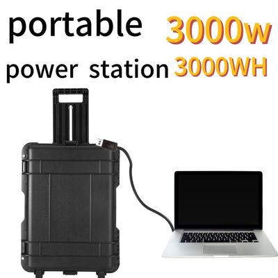 2000W/3000W εξωτερικός φορητός σταθμός ηλεκτρικής ενέργειας έκτακτης ανάγκης με λειτουργία πολλαπλής προστασίας