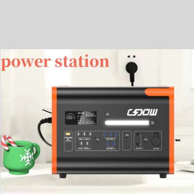 2200W/2048wh φορητό σταθμό ηλεκτρικής ενέργειας με ανθεκτικό πυρκαγιά και καθαρό μετατροπέα κυμάτων sinus