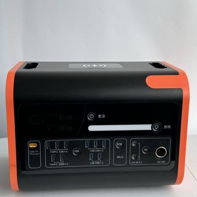 1500W κινητό σταθμό ταχείας φόρτισης για αποθήκευση ηλιακής ενέργειας και ασύρματη φόρτιση
