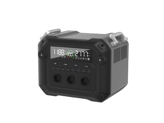 600W Μαξ Ηλιακό Πίνακα Εισόδου 1000W 3600W Καθαρό Σινικό Κύκλο AC Socket Φορητό Κέντρο Ενέργειας