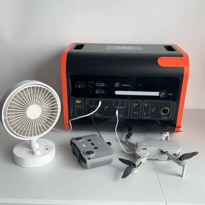 LiFePO4 500W 2200W ασύρματη φόρτιση φορητό ηλιακό σύστημα φορητό σταθμό ηλεκτρικής ενέργειας