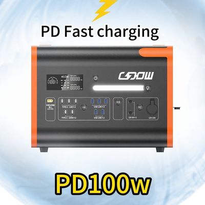 2200W φορητή τεχνολογία αποθήκευσης ενέργειας εξωτερικό κινητό σταθμό ηλεκτρικής ενέργειας για φόρτιση αυτοκινήτων