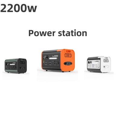 Συνεχή ισχύς 3500W Φορητό σταθμό ηλεκτρικής ενέργειας για οικογενειακές καταστάσεις έκτακτης ανάγκης και εξωτερικά
