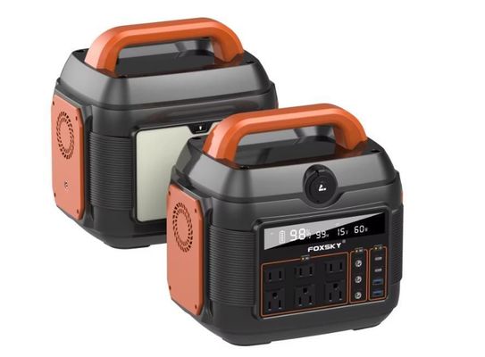Ζεστό 600W/576wh AC DC C-Type μπαταρία Εφεδρική ισχύς έκτακτης ανάγκης φορητό σταθμό ηλεκτρικής ενέργειας