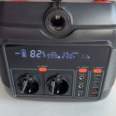 Τύπος-C Έκδοση Pd100W Pd27W 600W/300W/1200W Φορητό σταθμό ηλεκτρικής ενέργειας για εξωτερικές δραστηριότητες