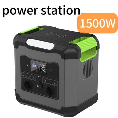 Πολυλειτουργικό 1500W-1344wh φορητό κινητό σταθμό ηλεκτρικής ενέργειας για την ετοιμότητα έκτακτης ανάγκης
