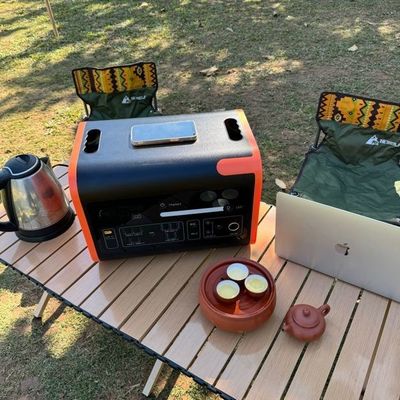 800W Max Ηλιακή φόρτιση Φορητό σταθμό ηλεκτροπαραγωγής αυτοκινήτου με καθαρή κυματική έκδοση κύματος