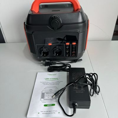 11W LED φωτισμός 220V/110V AC έξοδος 600W μπαταρία λιθίου για φορητό σταθμό ηλεκτρικής ενέργειας