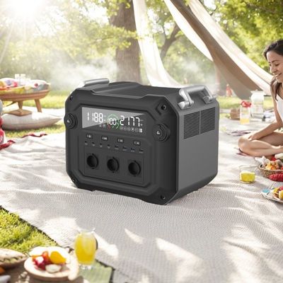 Αντιστροφέας Διοικητικός αντιστροφέας 2500W για κατασκήνωση εξωτερικό σπίτι φορητό σταθμό ηλεκτρικής ενέργειας