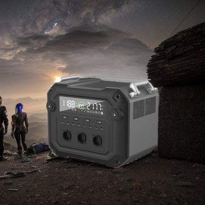Αντιστροφέας Διοικητικός αντιστροφέας 2500W για κατασκήνωση εξωτερικό σπίτι φορητό σταθμό ηλεκτρικής ενέργειας
