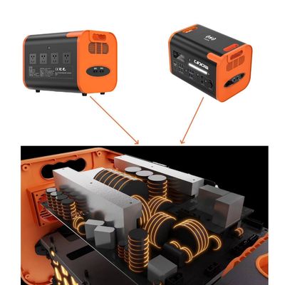 Ηλεκτρικό σταθμό αυτοκινήτου 40ah 2200W/2048wh/LiFePO4 επαναφορτιζόμενο σύνολο πισίνας με μετατροπέα