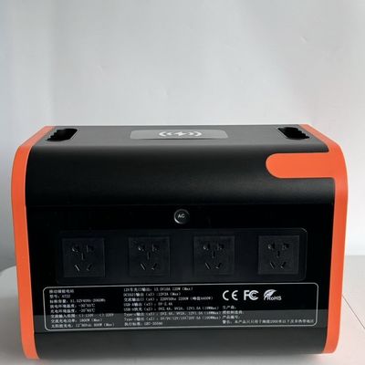 Συνεχή ισχύς 2200W Φορητό ηλιακό σταθμό 1500W 1000W για επείγουσες ανάγκες στο σπίτι