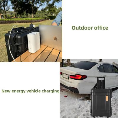 5000W/4800whlifepo4 Εξωτερικός επαναφορτιζόμενος ηλιακός και αιολικός σταθμός για την φόρτιση αυτοκινήτων