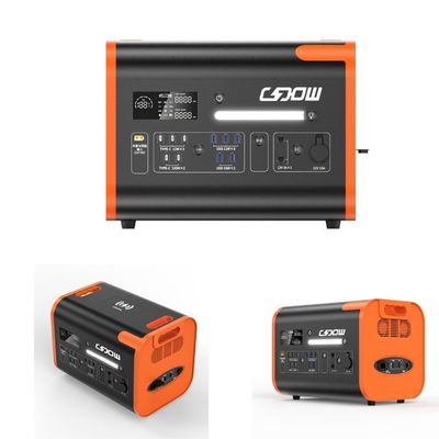 AT22 LiFePO4 Hot Orange 2200W/2048wh Φορητό σταθμό ηλεκτρικής ενέργειας για ταξίδια και εξωτερικούς χώρους