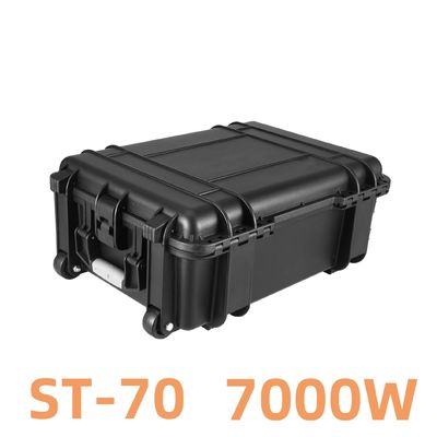 Φως οθόνης περιλαμβάνεται 7000W/6993whlifepo4 εξωτερικό φορητό ηλιακό σταθμό αιολικής ενέργειας