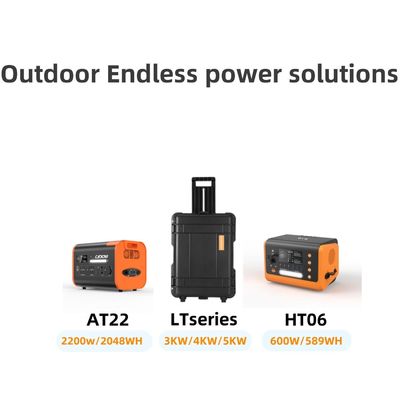 Φως οθόνης περιλαμβάνεται 7000W/6993whlifepo4 εξωτερικό φορητό ηλιακό σταθμό αιολικής ενέργειας