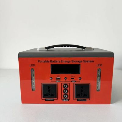 Διορθωτικό κύμα Έκδοση κύμα 500W γρήγορη φόρτιση φορητό σταθμό ηλεκτρικής ενέργειας με AC DC
