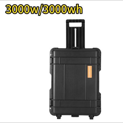 3000W/3000wh φορητό σταθμό ηλεκτρικής ενέργειας με μπαταρία λιθίου LiFePO4 Ηλιακή παραγωγή ενέργειας