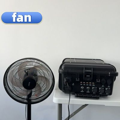 Ηλιακό σταθμό 5000W 6000W AC 220V 240V LiFePO4 μπαταρία για οικιακές συσκευές