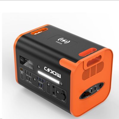 800W Μαξ Ηλιακή φόρτιση LiFePO4 Εφεδρική μπαταρία Φορητή ενέργεια για κάμπινγκ και εξωτερικό