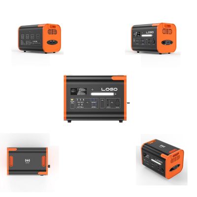 800W Μαξ Ηλιακή φόρτιση LiFePO4 Εφεδρική μπαταρία Φορητή ενέργεια για κάμπινγκ και εξωτερικό