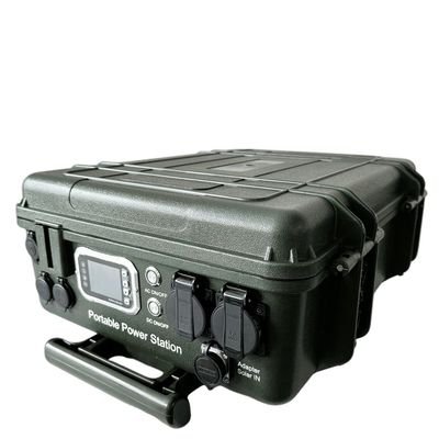 3000W 6000W φορητό σταθμό ηλεκτροπαραγωγής LiFePO4 με USB