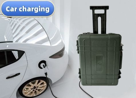 Φορητό σταθμό ηλεκτρικής ενέργειας 6000W/7000W Μεγάλης χωρητικότητας