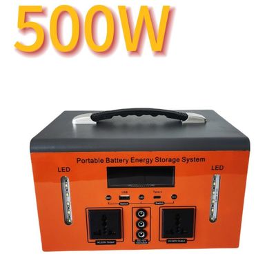 XT500 500W φορητή μπαταρία λιθίου τροφοδοσία ηλεκτρικής ενέργειας για υπαίθρια κατασκήνωση και έκτακτη ανάγκη