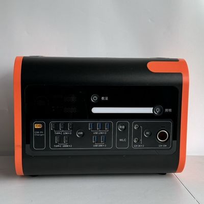 Άλλες δυναμικότητες 80% 5%-95%Dod AC Output Power Station για κινητή γεννήτρια στο χώρο
