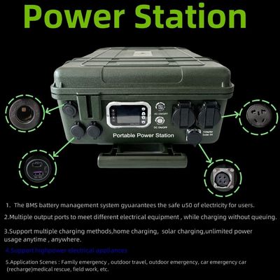 Ακαθάριστη έξοδος κύματος sinus 6000W/5000W7000W Υψηλής ισχύος παροχή ενέργειας έκτακτης ανάγκης για εξωτερικούς χώρους