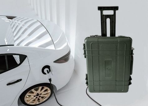 Εξωτερική εργασία κατασκήνωση 3000W αυτόματη συσκευή πυρόσβεσης με πύλη AC/DC/USB
