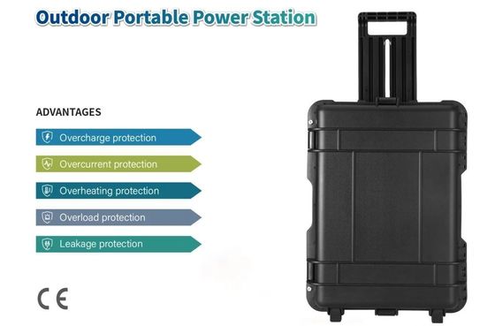 Φορητό 6000W/6216wh Τεταγενής μπαταρία λιθίου Αποθήκευση ενέργειας Κέντρο ηλεκτροπαραγωγής έκτακτης ανάγκης