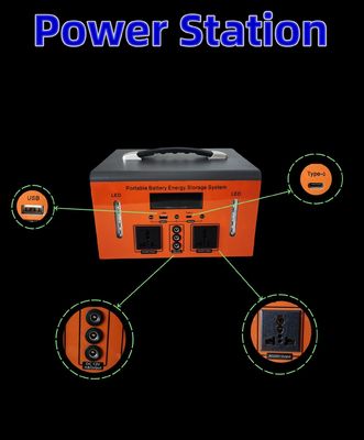 300W ονομαστική ισχύς εξόδου τύπου C 5V/10W φορητό σταθμό ηλεκτροπαραγωγής για φορητή φόρτιση κινητών συσκευών γραφείου