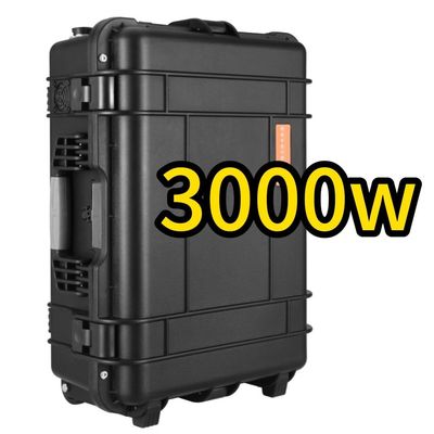 Η μπαταρία LiFePO4 3000W/3000wh φορητό σταθμό ηλεκτρικής ενέργειας κινητή αναμονή κατασκήνωση απαραίτητο