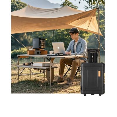 3000W-7000W Οικιακή αποθήκευση ενέργειας Ηλιακό σύστημα εξωτερικού κινητού σταθμού ηλεκτρικής ενέργειας