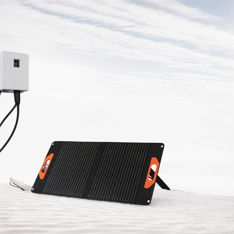 Μονοκρυσταλλικό πυρίτιο 50W 60W 100W 200W φορητό σύστημα ηλιακών συλλεκτών για παροχή ενέργειας